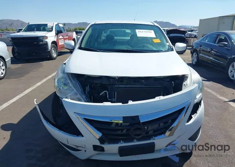 2019 Nissan Versa 1.6 Sv z USA, uszkodzony, nr VIN 3N1CN7AP6KL871710